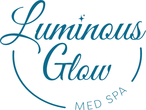 LuminousGlow Logo Blue